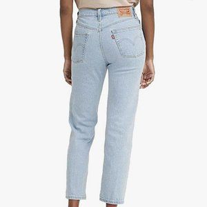 Levis Womens 501 Original Cropped Jean size 32 x 26 Hi Waist Button Fly Straight